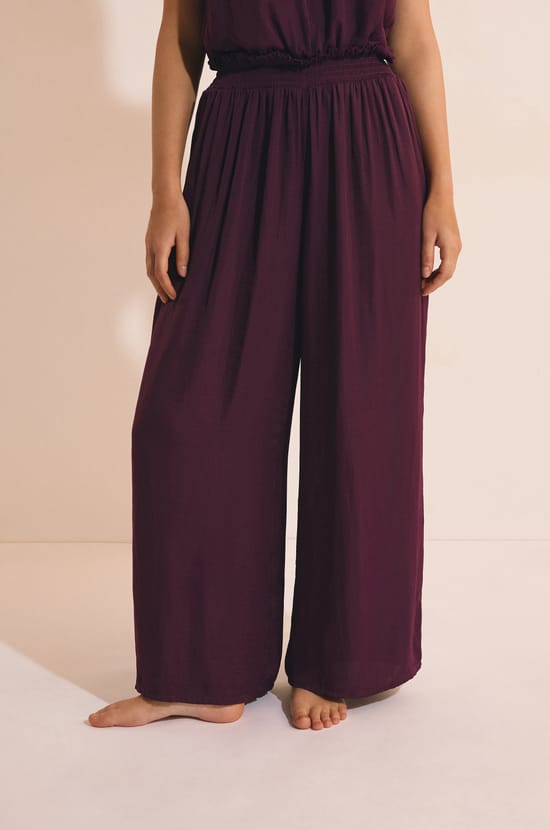 Pantalon de pyjama large;${refinementColor}