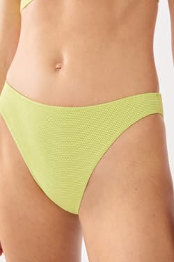 Culotte bikini bas de maillot brillante;${refinementColor}