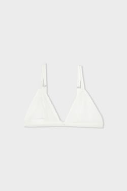 Soutien-gorge triangle en dentelle;${refinementColor}