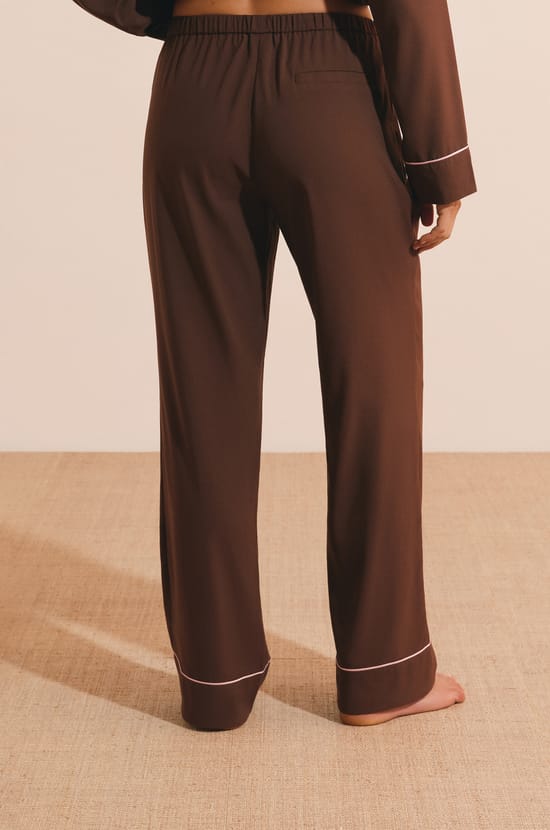 Pantalon de pyjama taille &eacute;lastique;${refinementColor}
