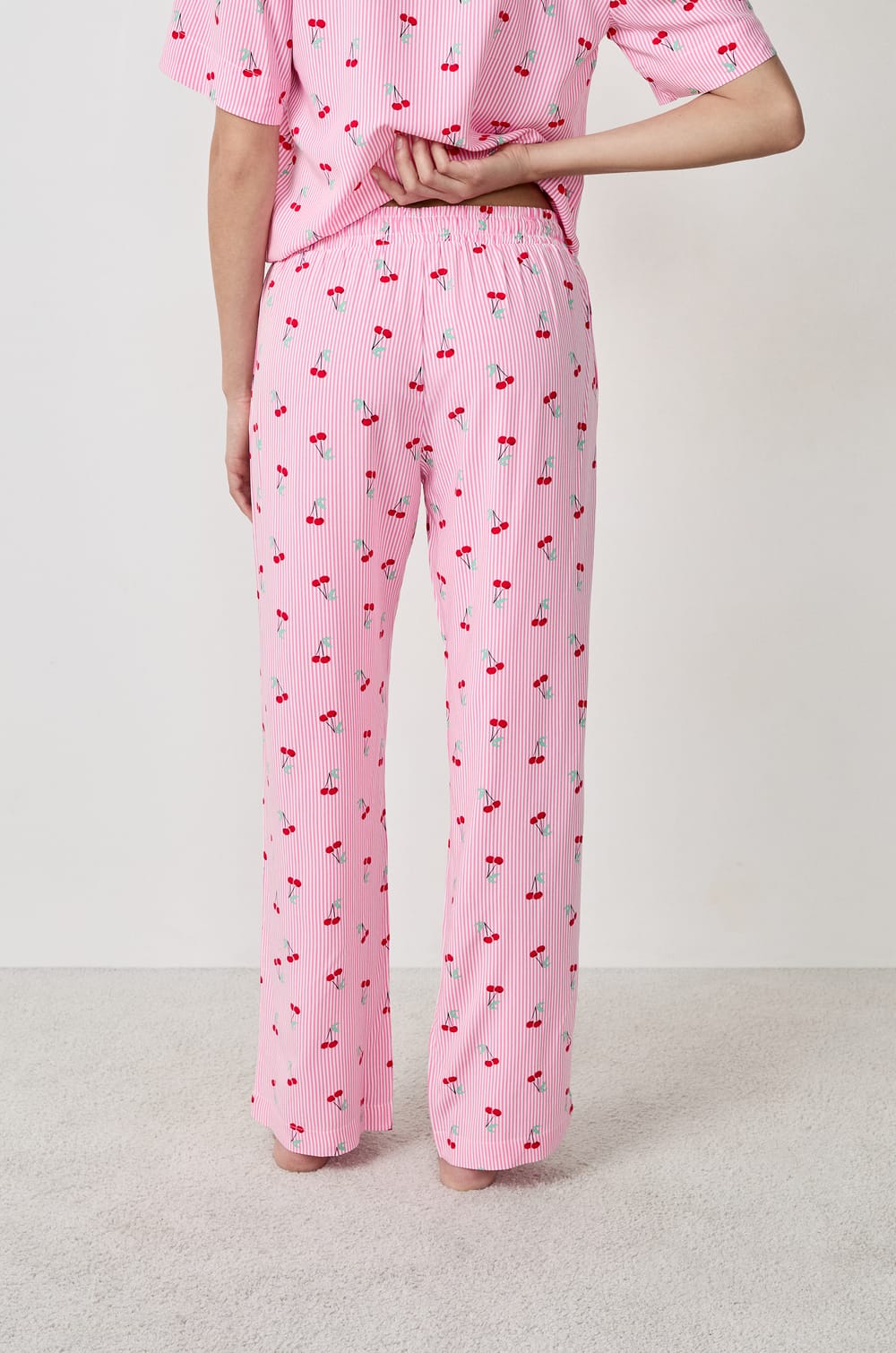 Pantal&oacute;n de pijama estampado;${refinementColor}