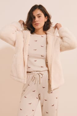 3-Piece Patterned Pajama Set;${refinementColor}