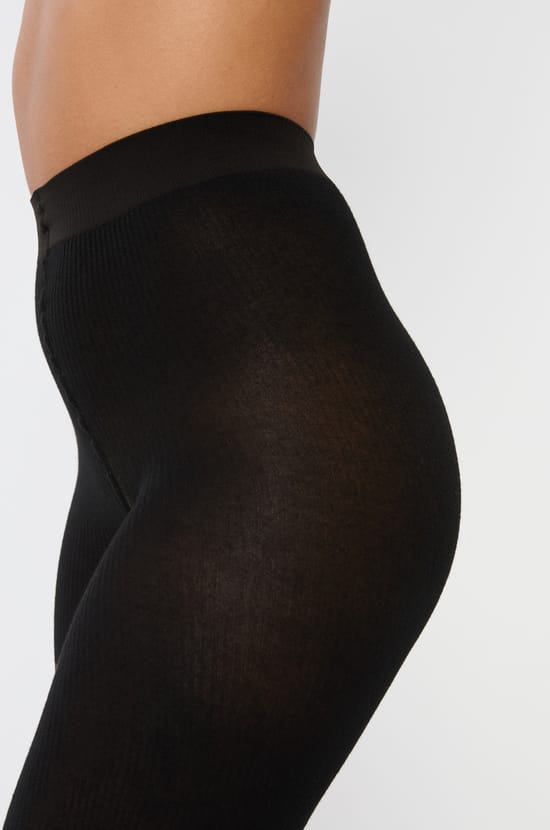 Collant opaque avec cachemire;${refinementColor}