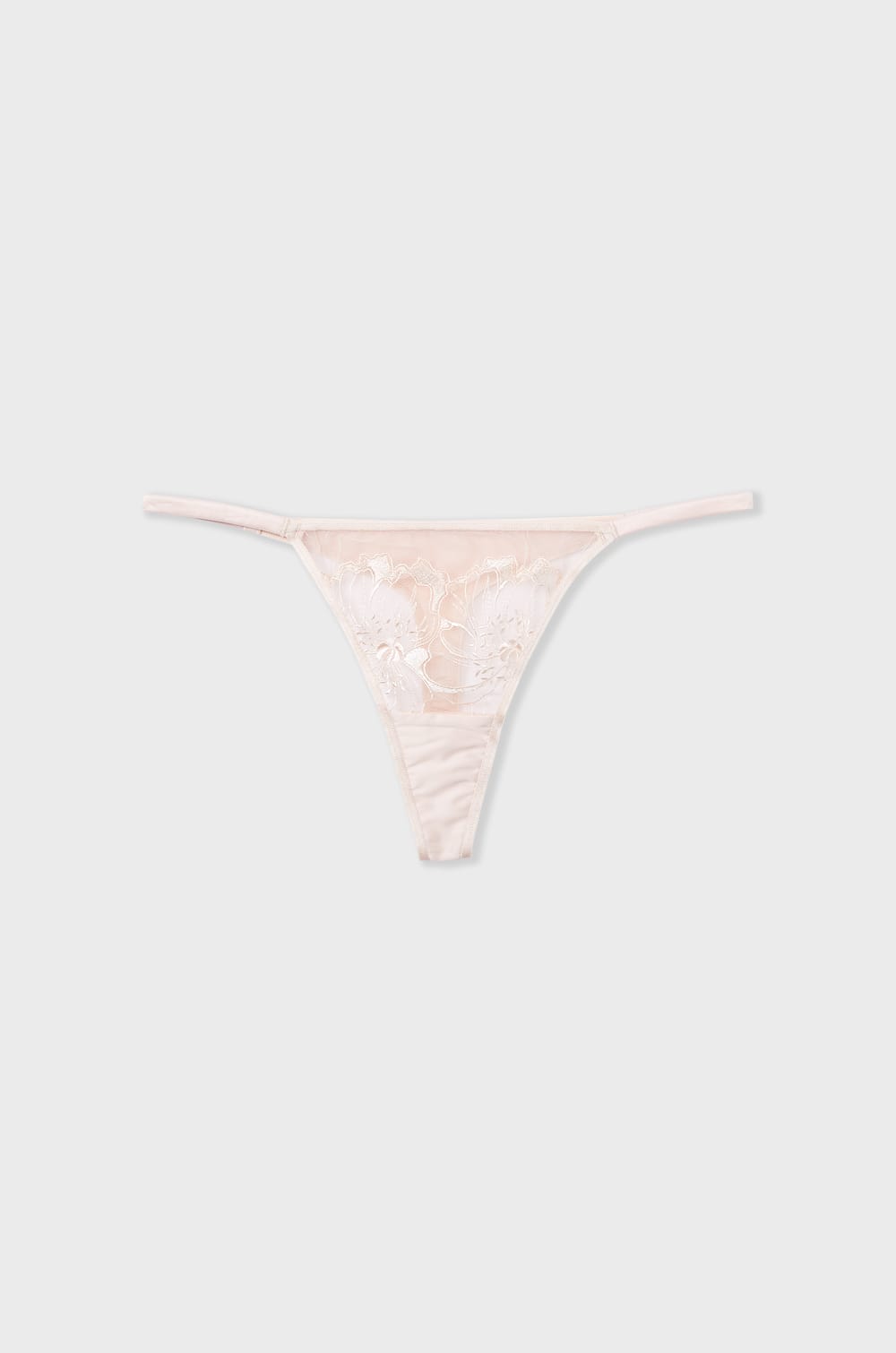 String en tulle brodé;${refinementColor}