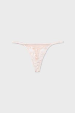 String en tulle brodé;${refinementColor}