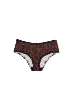 Shorty avec d&eacute;tails dentelle;${refinementColor}