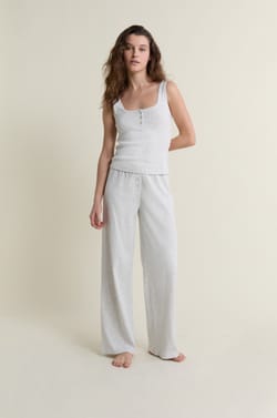 Top de pijama de punto;${refinementColor}