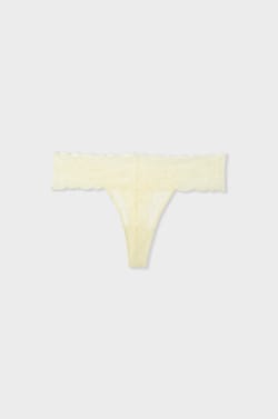 Lace Thong;${refinementColor}