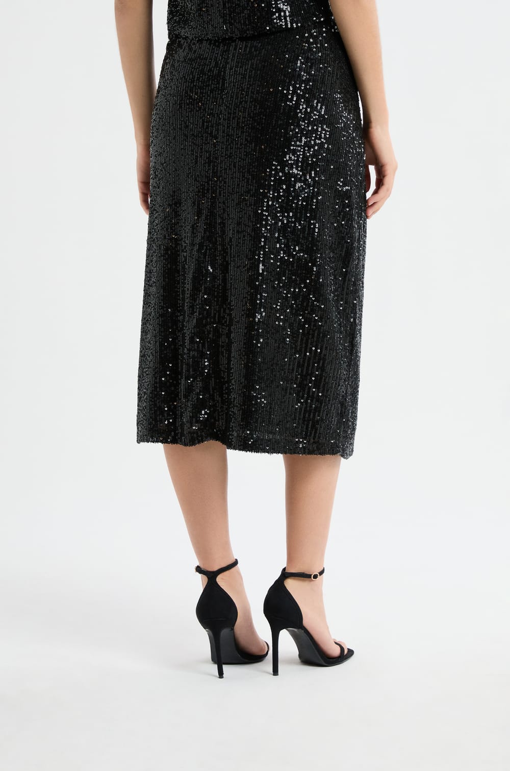 Jupe longue à sequins;${refinementColor}