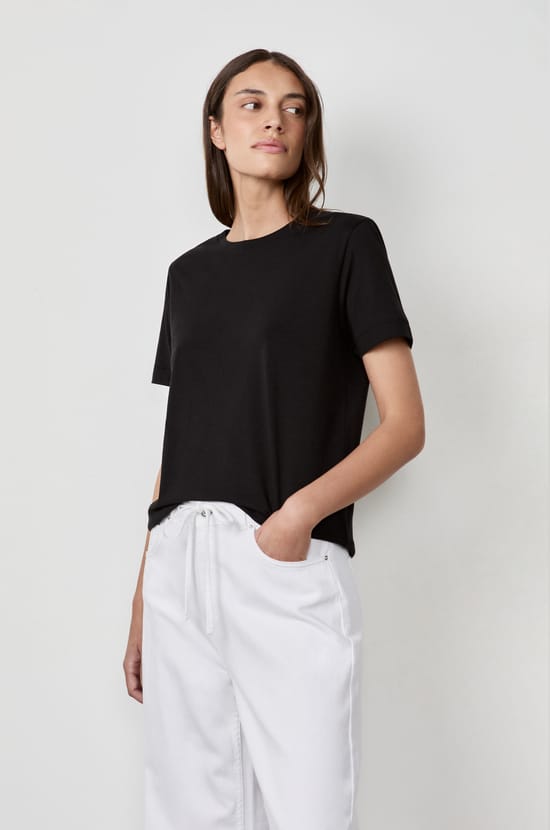 T-shirt manches courtes en coton;${refinementColor}