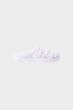 Chaussons mules en polaire fourrés;${refinementColor}
