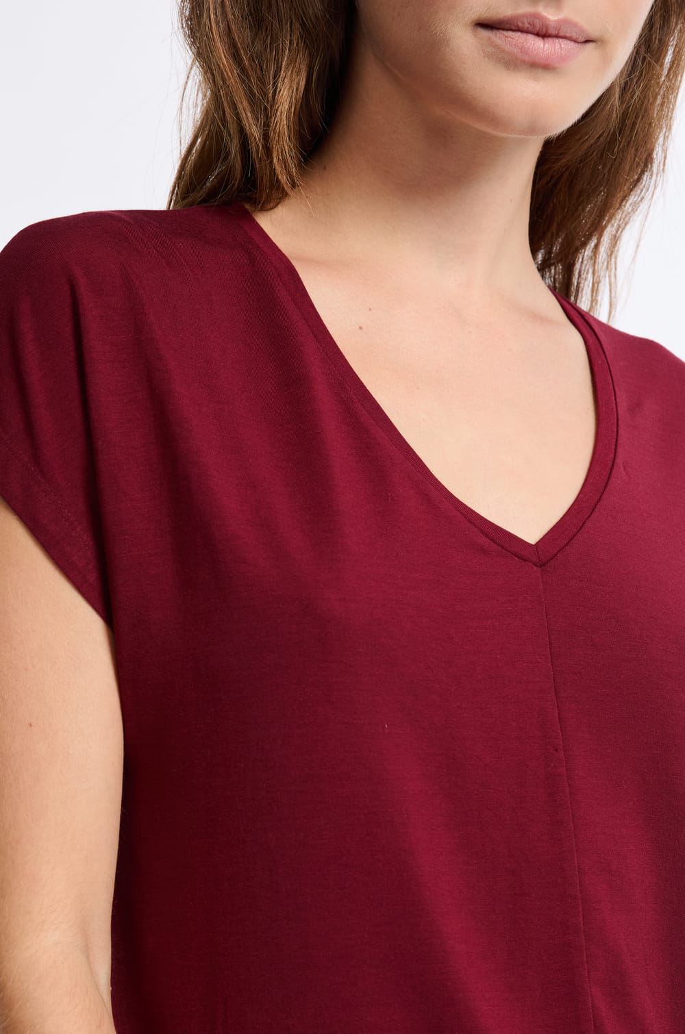 T-shirt de pyjama manches courtes;${refinementColor}