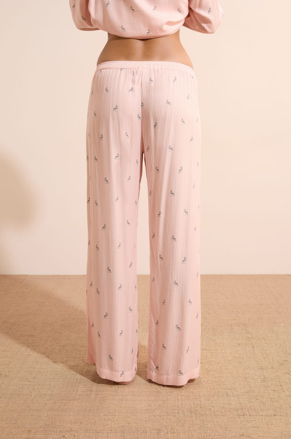 Pantalon de pyjama &agrave; motifs;${refinementColor}