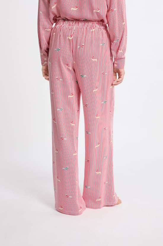 Pantalon de pyjama à motifs;${refinementColor}
