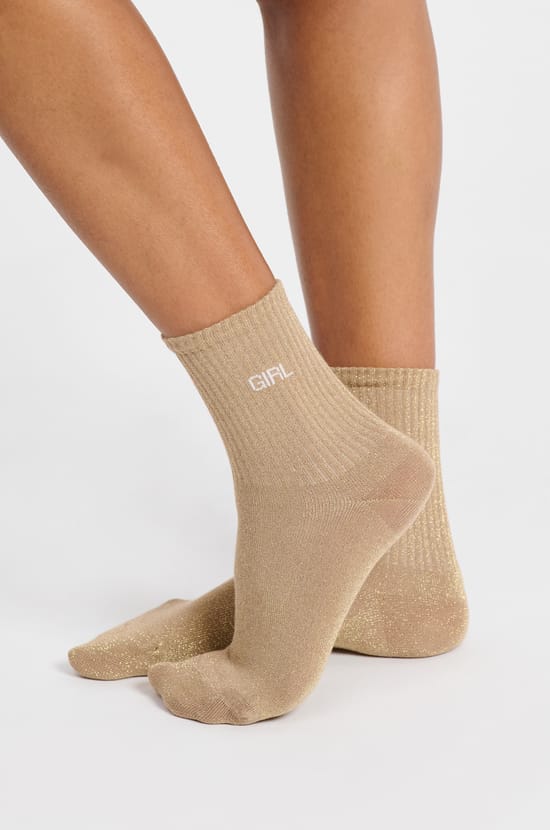 Iridescent Socks With Writing;${refinementColor}