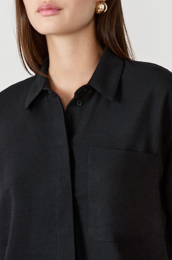 Chemise fluide manches courtes;${refinementColor}