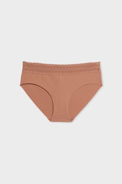 Panty tipo boxer de algodón sin costuras;${refinementColor}