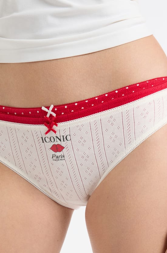 3er-Pack Baumwollslips;${refinementColor}