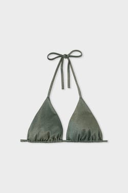 Triangle haut de maillot pailleté;${refinementColor}