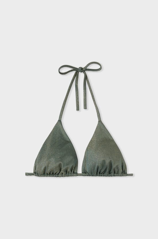 Triangle haut de maillot pailleté;${refinementColor}