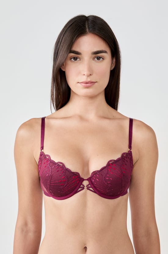 Bra No.4 - The lightly lined in floral embroidery;${refinementColor}