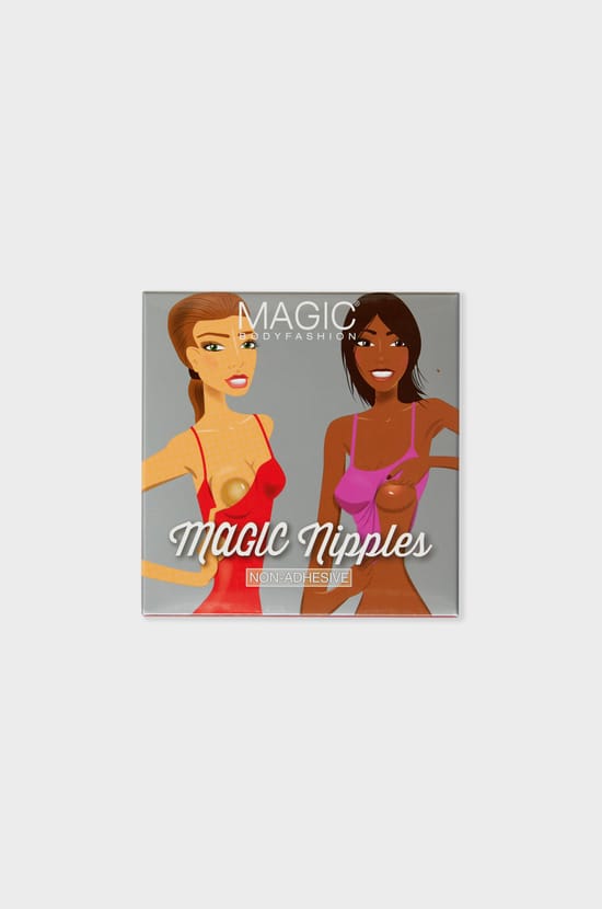 Cache-tétons autocollants en silicone - Magic bodyfashion;${refinementColor}
