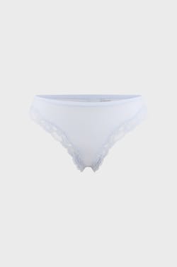 Microfibre and Lace Tanga;${refinementColor}