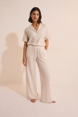 Pantalon de pyjama &eacute;lastiqu&eacute;;${refinementColor}