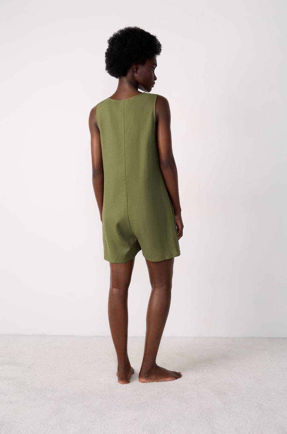 Beach Short Jumpsuit;${refinementColor}