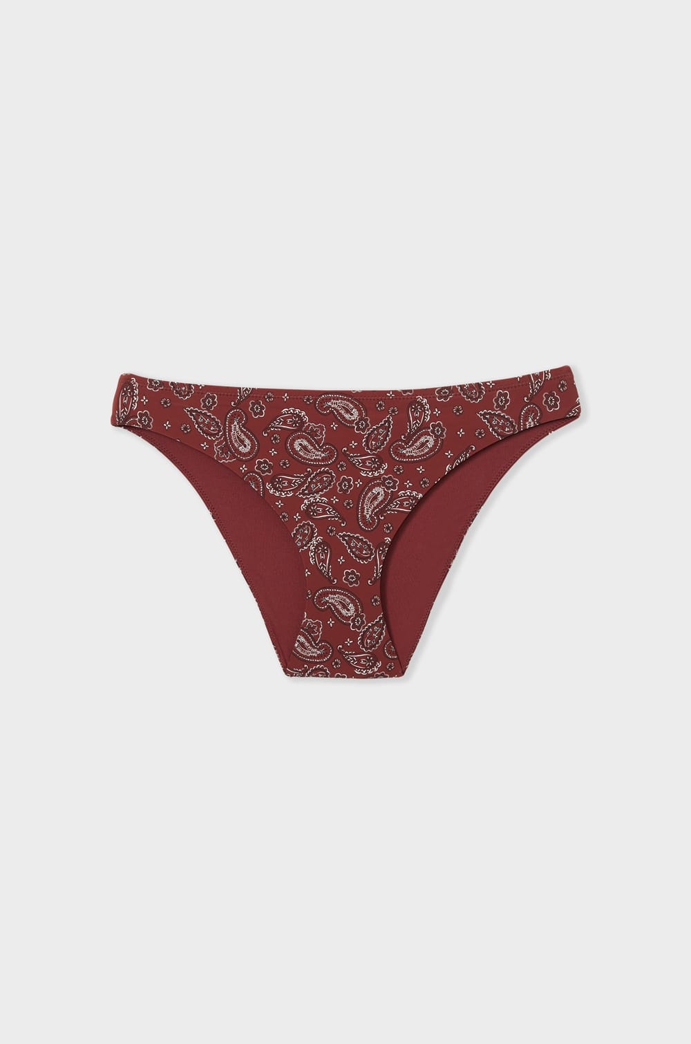Printed Bikini Bottom Brief;${refinementColor}