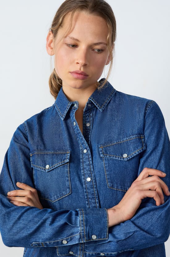 Denim Shirt;${refinementColor}