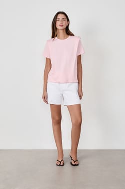 T-shirt manches courtes en coton;${refinementColor}