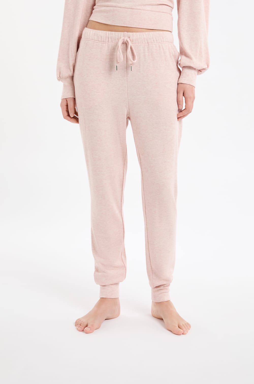 Pantalon de pyjama avec cordon;${refinementColor}
