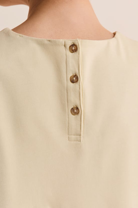 Robe courte en coton;${refinementColor}