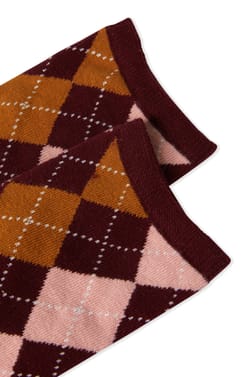 Chaussettes &agrave; motifs avec coton;${refinementColor}