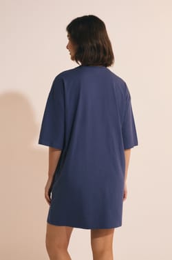 Chemise de nuit en coton;${refinementColor}