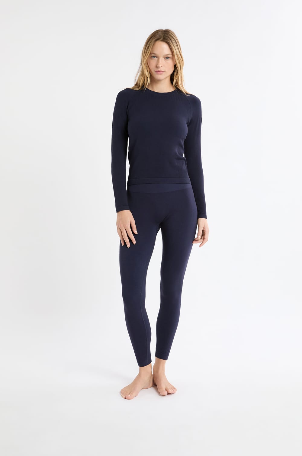 Camiseta t&eacute;cnica con parche &laquo;ski&raquo;;${refinementColor}