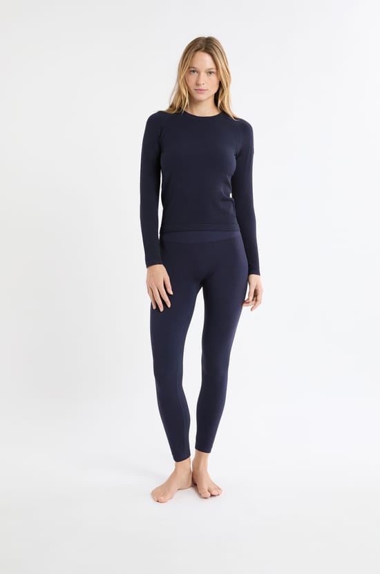 Technical T-shirt with ski patch;${refinementColor}