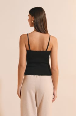 100% Cotton Camisole;${refinementColor}