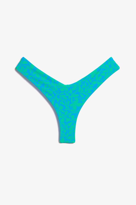 Brazilian Bikini Brief with High-Leg Bikini Bottom Pattern;${refinementColor}