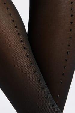 Collant transparent avec motifs;${refinementColor}