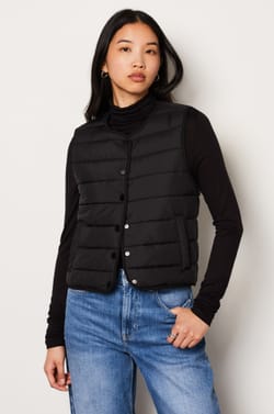 Doudoune matelass&eacute;e sans manches;${refinementColor}