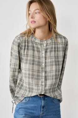 Chemise à carreaux;${refinementColor}