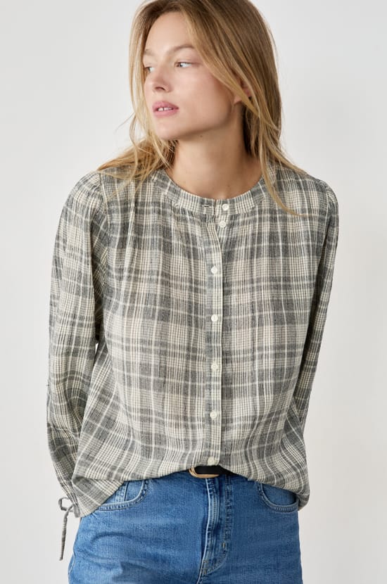 Chemise à carreaux;${refinementColor}