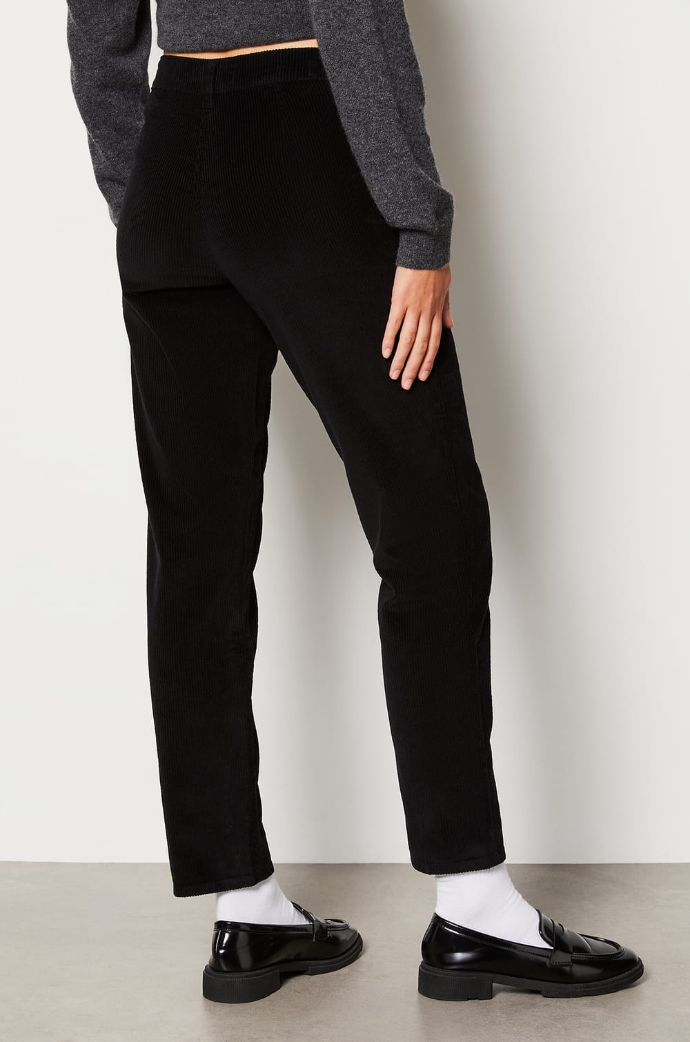 Ribbed Trousers;${refinementColor}