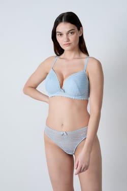 Bra N.5 - The Plunge Lightly Lined Bra;${refinementColor}