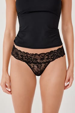 Lace Thong;${refinementColor}