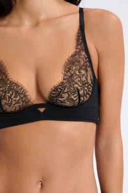 Bra No. 7 - The Unlined Lace Contour Bra;${refinementColor}