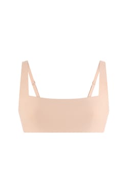 Bralette in Microfibre with Removable Pads;${refinementColor}
