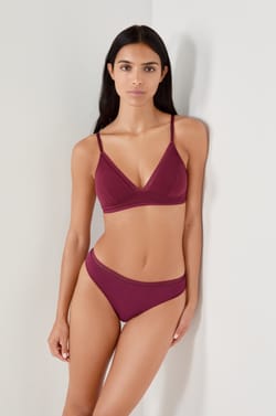 Soutien-gorge sans armatures coques fines en coton biologique;${refinementColor}
